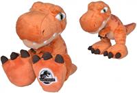 Nicotoy knuffel Jurassic World T Rex 46 cm pluche oranje