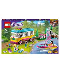 LEGO Friends 41681 Forest Camper Van and Sailboat