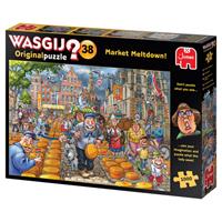 Jumbo legpuzzel Wasgij Market Meltdown! 1000 stukjes