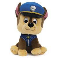 Van der Meulen knuffel Paw Patrol 15 cm pluche blauw/bruin