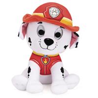 knuffel Paw Patrol 23 cm pluche rood/wit