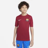 FC Barcelona Strike Nike Dri-FIT Kurzarm-Fußballoberteil für ältere Kinder