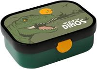 Mepal broodtrommel Dino 18,8 x 13,2 cm ABS groen/zwart