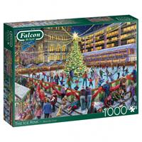 Falcon legpuzzel The Ice Rink 68 x 50 karton 1000 stukjes