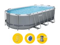 Bestway Power Steel™ Oval Framepool 424x250x100cm