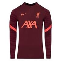 Nike Performance FC Liverpool Strike Drill Trainingssweat Herren, dunkelrot / neonrot