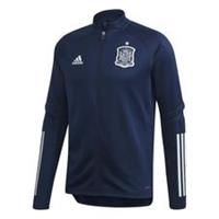 Adidas Spanje kinderen trainingsjack donkerblauw/wit