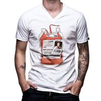 COPA Football - Butcher Blood Bag V-Neck T-Shirt - White