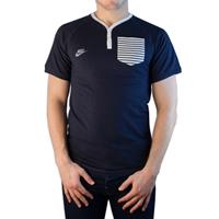 Nike Sportswear - FFF Henley Pocket T-Shirt - Navy