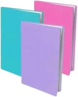 Soho rekbare boekenkaft Trend A4 A5 paars/roze/turqoise