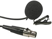 HQ Power dasspeldmicrofoon Micw43 / 30 Hz 1,1 meter zwart