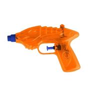1x Waterpistool/waterpistolen oranje 16,5 cm -