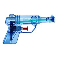 Waterpistool/waterpistolen blauw 13 cm -