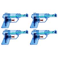 10x Waterpistool/waterpistolen blauw 13 cm -