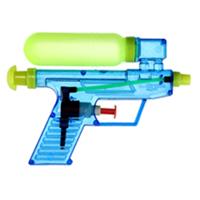 Waterpistool/waterpistolen blauw 15 cm -