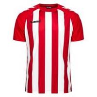 Voetbalshirt Core Striped - Rood/Wit