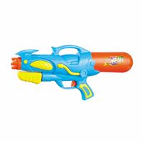 Summertime Waterpistool/waterpistolen blauw/oranje 50 cm -