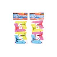 John Toy 2x Waterpistool/waterpistolen 4-pack 11 cm -