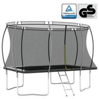vidaXL Trampolineset rechthoekig 150 kg 335x244x90 cm