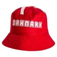 Denemarken Bucket Hat - Rood/Wit