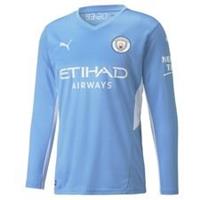 Manchester City Heimtrikot 2021/22 Langärmlige Oberteile