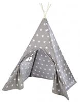 Roba tipi speeltent junior 115 x 115 x 156 cm polyester grijs