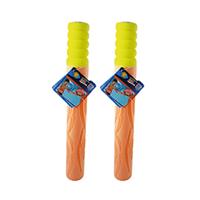 2x Waterpistool/waterpistolen van foam 38,5 cm met bereik van 7 meter -