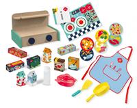 mega keukenset Petit Pretenders junior hout 23 delig