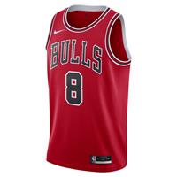 Zach LaVine Bulls Icon Edition 2020 Swingman  NBA-jersey - Rood