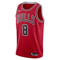 Nike-nba Basketbaltanktop voor heren Nba Swingman Jersey Icon Edition 2020 nr. 8 Zach Lavine Chibul