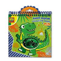 Ses Creative Kleurboek Magic Junior 19 X 20 Cm Papier Groen/blauw