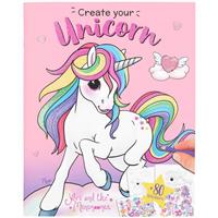 Ylvi & The Minimoomis Kleur- En Stickerboek Unicorn 26 Cm Papier