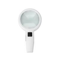 Decopatent Hand Loep Met Led Verlichting - 3x Vergroting - Lees