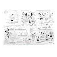 Farbbild Minnie Mouse Xxl Junior 70 X 100 Cm Papier Weiss (en)