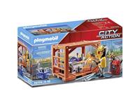 Playmobil Konstruktions-Spielset »Containerfertigung (70774), City Action«, (60 St), Made in Germany