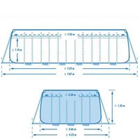 Intex opzetzwembad met pomp 26364GN Ultra XTR 732 x 366 cm