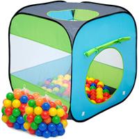 Spielzelt Popup Kinderzelt Bällebad-Pool Arielle inkl. 200 Bällebadbällen - 