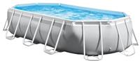 Intex opzetzwembad met pomp 26796GN Prism 503 x 274 cm grijs
