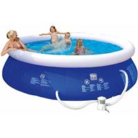 Happy people Quick Up Pool Set 360 x 76 cm mit Filterpumpe - 