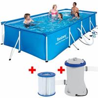 Bestway Opzetzwembad Passaat 400 X 211 X 88 Cm