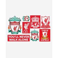 Liverpool Muursticker - Rood