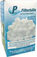 perfectpool Filterbälle für Pool- Filteranlagen Sandfilterpumpen 500 g - Weiss