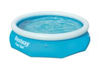 Bestway 57266 Fast Set Pool Swimmingpool Rund Schnellaufbau 305x76cm Schnellaufbau 305x76cm