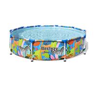 Bestway Abnehmbares röhrenförmiges Kinderpool  Steel Pro 305x66 cm - 56985