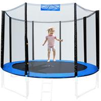 MONZANA Sicherheitsnetz Trampolin UV-beständig Trampolinnetz Trampolinschutz 305 cm - 