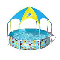 BESTWAY INTERNATIONAL LIMITED Bestway Splash in Shade Play Pool 56432 mit Sonnendach und Sprinkler