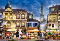 Wooden.City legpuzzel Breakfast in Paris 52 cm hout 600 stukjes