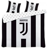 Juventus dekbedovertrek 240 x 220 cm katoen zwart/wit