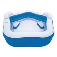 Bestway 54153 Family Relax Fun Pool Swimmingpool fünfeckig 213x206x69cm