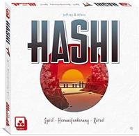 Nürnberger Spielkarten Verlag NSV 4106 - Hashi, Kartenspiel, Rätselspiel, Mitbringspiel